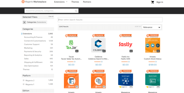 Shopify VS Magento 